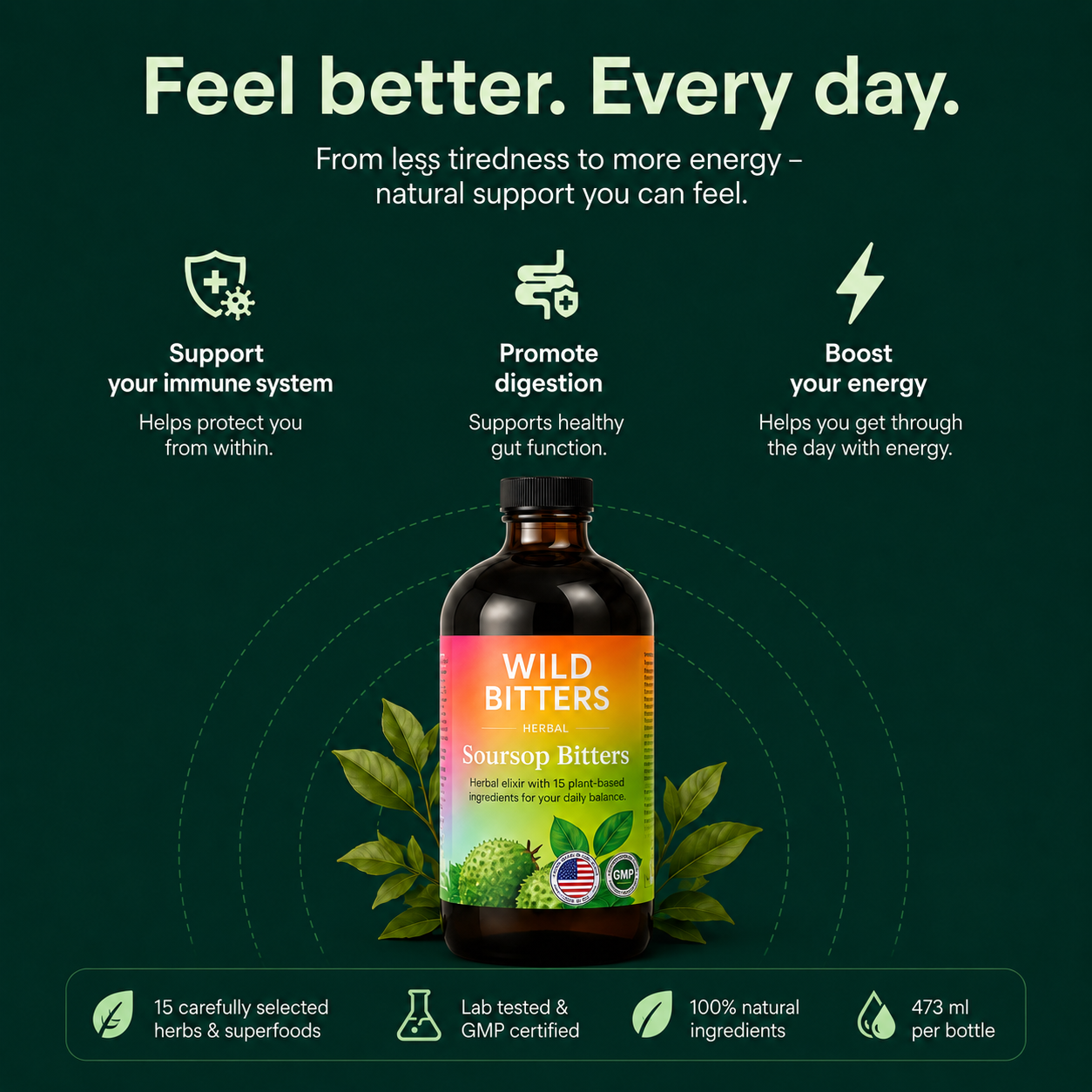 Herbal Vital Soursop Bitters